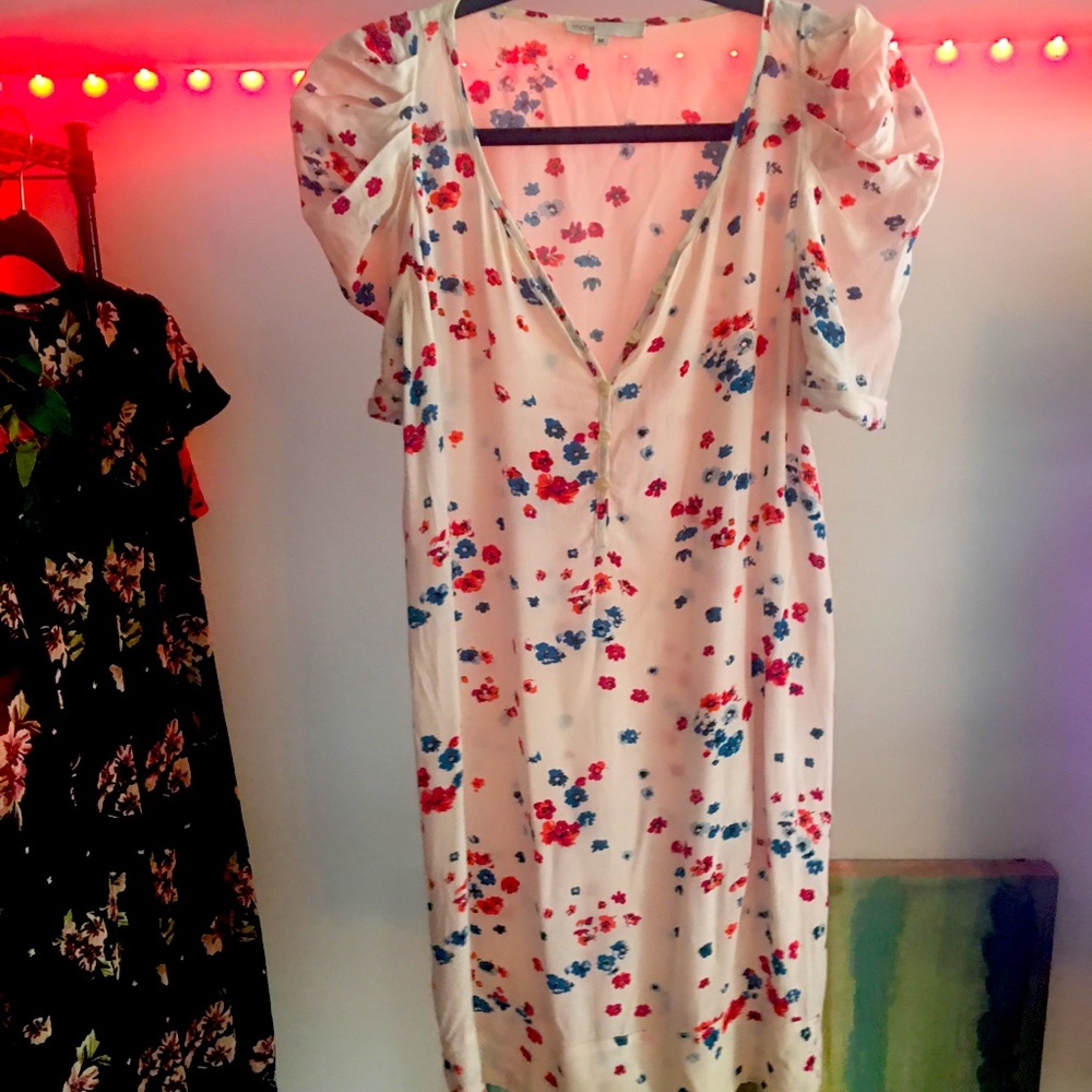 Mage dress floral silk
